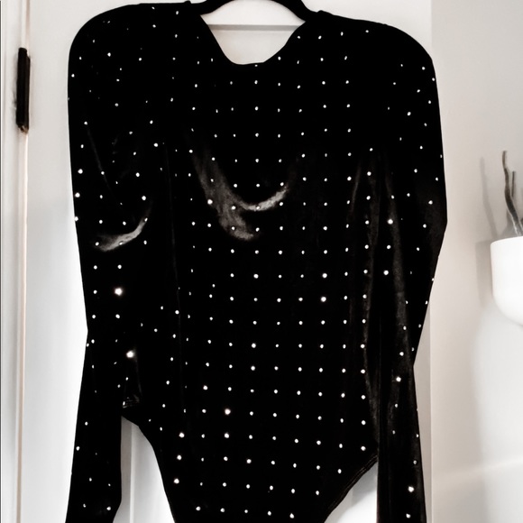 H&M Rhinestone Bodysuit - Picture 2 of 4
